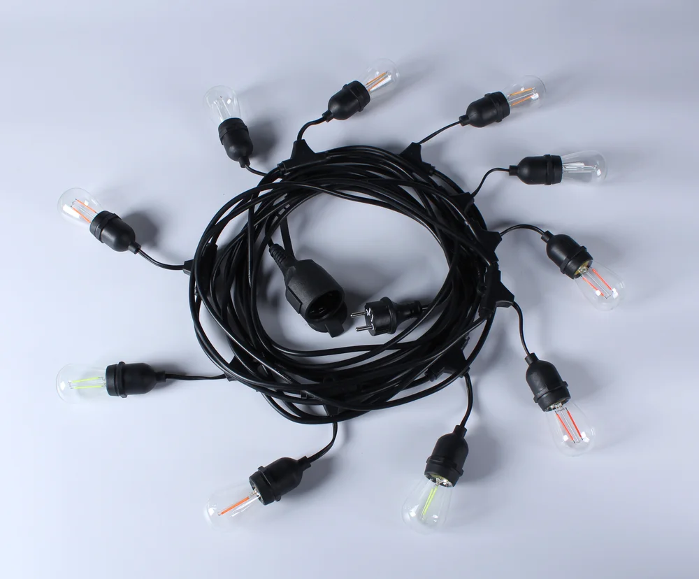 S14 Festoon String Light – 10 Bulbs